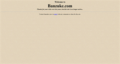 Desktop Screenshot of banzuke.com