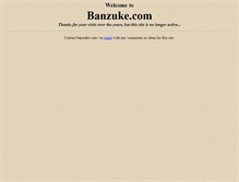 Tablet Screenshot of banzuke.com